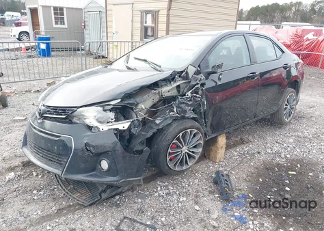 2016 Toyota Corolla S Plus from USA, damaged, VIN 2T1BURHE9GC500045
